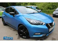 Used Nissan Micra 92 HP (67 kW) 2022 Blue Hatchback