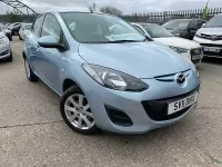 Used Mazda 2 102 HP (75 kW) 2011 Blue Hatchback