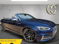 Used Audi S5 Cabriolet 354 HP (260 kW) 2017 Blue Cabriolet