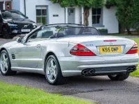 Used Mercedes SL55 AMG AMG 2003 Silver Cabriolet