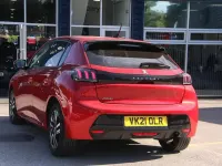 Used Peugeot 208 Allure 101 HP (74 kW) 2021 Red Hatchback