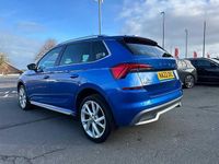 Used Skoda 110 R SE L Executive 81 HP (59 kW) 2022 Race blue metallic Estate