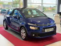 Usado Citroën C4 Touch 130 HP (95 kW) 2018 Azul Monovolume
