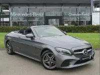 Used Mercedes C300 AMG Line Premium 241 HP (177 kW) 2020 Grey Cabriolet