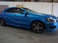 Used Mercedes A250 AMG 2014 Blue Hatchback