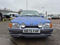 Begagnad Ford Escort Cabriolet 1990 Blå Cab