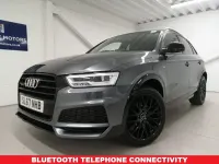 Used Audi Q3 Black Edition 150 HP (110 kW) 2017 Grey SUV