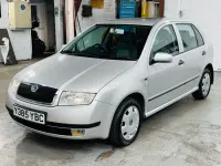 Used Skoda Fabia Comfort 75 HP (55 kW) 2001 Grey Estate