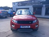 Used Land Rover Range Rover evoque Pure 150 HP (110 kW) 2012 Red SUV