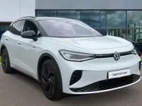 New VW ID.4 GTX 250 kW (340 HP) 2026 Glacier white metallic black SUV
