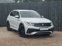 Used VW Tiguan Allspace R-line 150 HP (110 kW) 2022 White SUV