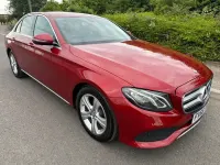 Used Mercedes E220 SE 191 HP (140 kW) 2017 Red Sedan
