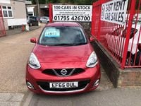 Used Nissan Micra Acenta 2015 Red Hatchback
