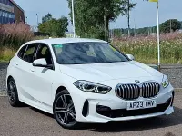 Used BMW 118 M Sport 136 HP (100 kW) 2023 White Hatchback