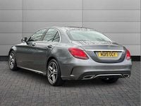 Used Mercedes C200 AMG line 180 HP (132 kW) 2019 Grey Sedan