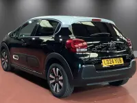 Used Citroën C3 PureTech 110 HP (80 kW) 2024 Black Hatchback