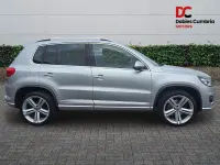 Used VW Tiguan R-line 184 HP (135 kW) 2016 Silver SUV