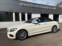 Used Mercedes C300 AMG Line Premium Plus 2018 White Cabriolet