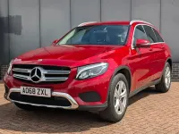 Used Mercedes GLC250 207 HP (152 kW) 2018 Red SUV
