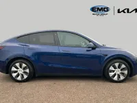 Używany Tesla Model Y Long Range AWD 282 kW (384 KM) 2022 Niebieski SUV
