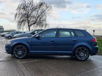 Used Audi A3 S-Line 2012 Blue Hatchback