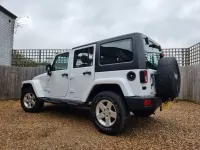 Begagnad Jeep Wrangler Sahara 197 HK (144 kW) 2014 Vit SUV