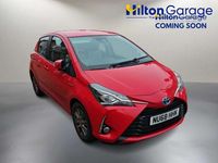 Used Toyota Yaris Hybrid 2018 Red Hatchback
