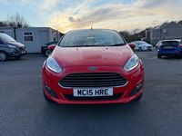 Used Ford Fiesta Zetec 2015 Red Hatchback