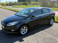 Used Ford Focus Zetec 2013 Black Hatchback