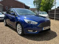 Used Ford Focus Titanium X 2015 Blue Hatchback