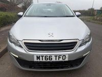 Used Peugeot 308 Active 2017 Starburst silver Estate