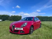 Used Alfa Romeo Giulietta 105 HP (77 kW) 2013 Red Hatchback
