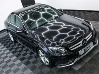 Używany Mercedes C220 AMG line 170 KM (125 kW) 2015 Czarny Sedan/Limuzyna
