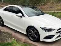 Used Mercedes CLA220 AMG Line Premium Plus 190 HP (139 kW) 2021 White Sedan