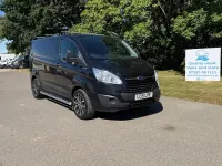 Used Ford Transit Custom Trend 125 HP (91 kW) 2015 Black Van