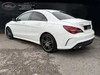 Used Mercedes CLA200 AMG line 136 HP (100 kW) 2018 White Coupe