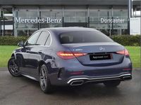 Used Mercedes C300e AMG Line Premium 308 HP (226 kW) 2024 Blue Sedan