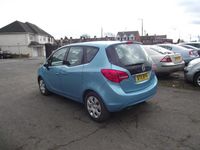 Used Vauxhall Meriva S 129 HP (94 kW) 2011 Blue MPV