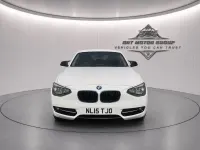 Used BMW 118 Sport Line 2015 White Hatchback