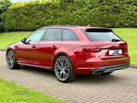 Used Audi A4 S-Line 190 HP (139 kW) 2019 Red Estate