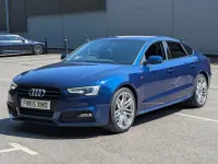 Used Audi A5 Sportback S-Line 2016 Blue Hatchback