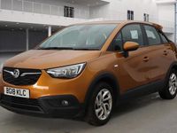 Used Vauxhall Crossland X 2018 Orange SUV