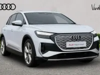 Used Audi Q4 e-tron S-Line 147 kW (200 HP) 2021 White SUV