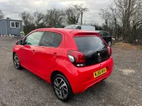 Used Peugeot 108 Allure 82 HP (60 kW) 2016 Red Hatchback