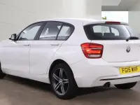 Used BMW 116 Sport Line 2015 Alpine white Hatchback