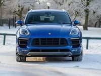 Used Porsche Macan Turbo Performance Package 2017 Blue SUV