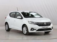 Used Dacia Sandero Comfort 91 HP (66 kW) 2022 White Hatchback