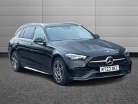 Used Mercedes C300e AMG Line Premium Plus 313 HP (230 kW) 2023 Obsidian black Estate