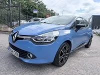 Used Renault Clio Dynamique 75 HP (55 kW) 2014 Blue Hatchback