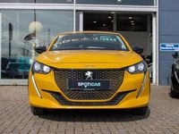 Used Peugeot e-208 Allure Premium 98 kW (134 HP) 2022 Yellow Hatchback